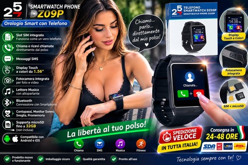 Smartwatch dz09p telefono con - telefono,