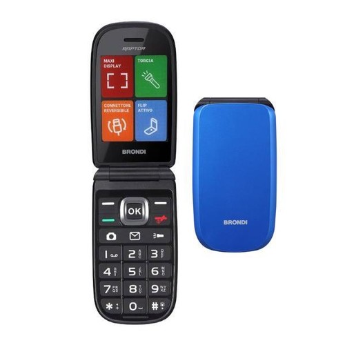 Brondi raptor telefono - raptor, (blue)